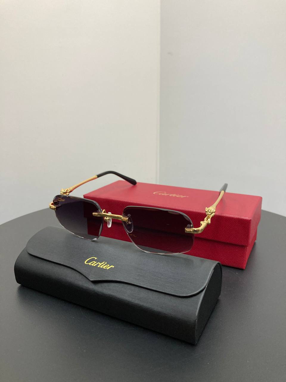 Cartier 3D Panthere Light-adaptive lenses (Sunglasses+Reading glasses) – BR